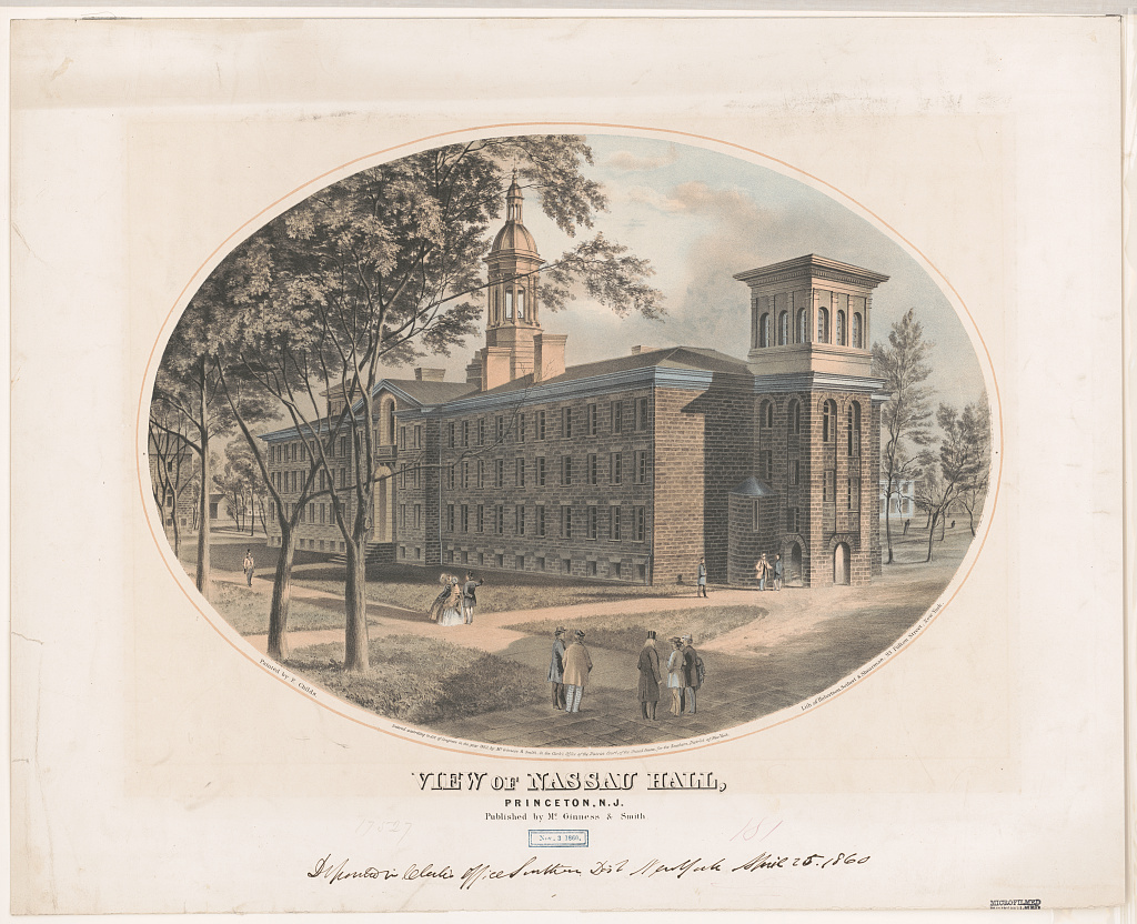 Nassau Hall, Princeton