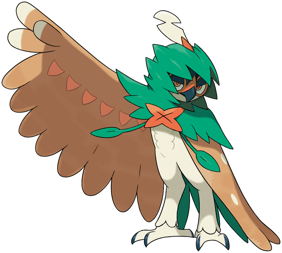 Decidueye from Pokemon Sun and Moon