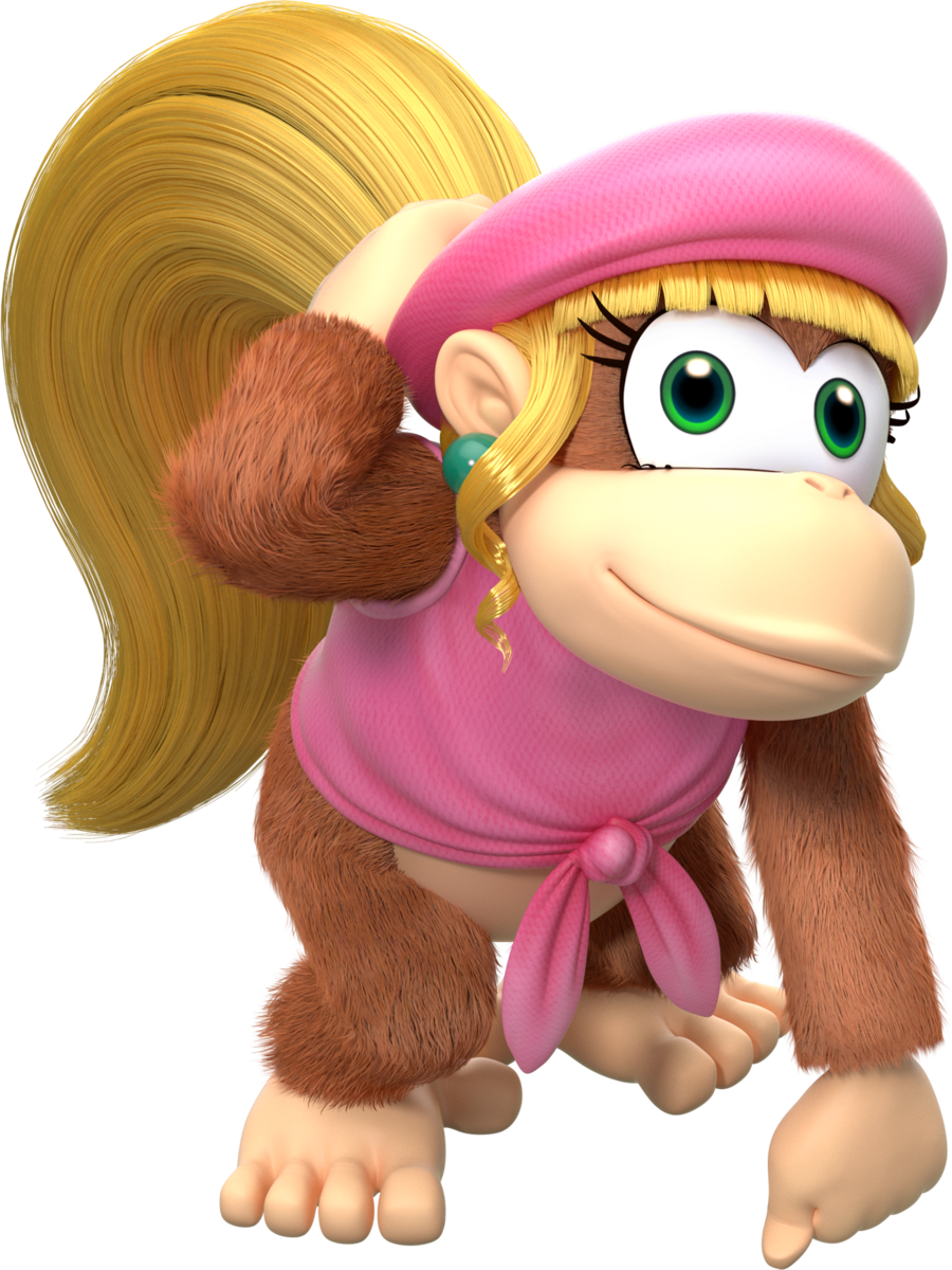 Dixie Kong from Donkey Kong Country