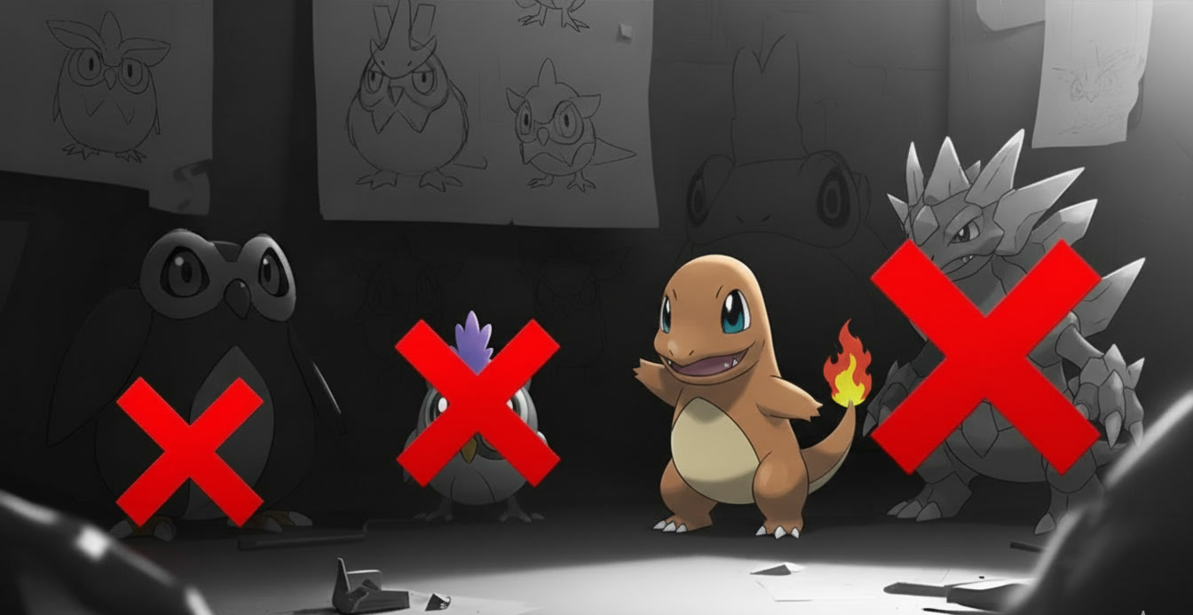 Cut Pokemon prototype sprites from Red and Blue development — 40 Pokemon designs that never made it to release