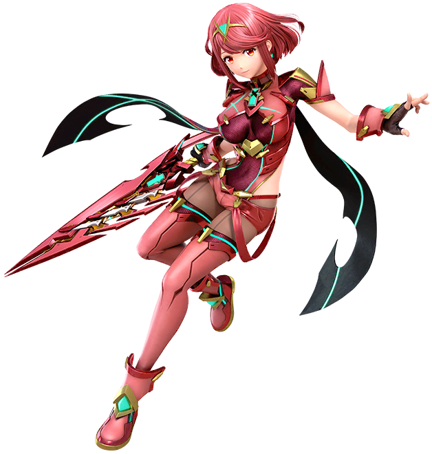 Pyra from Xenoblade Chronicles 2 in Super Smash Bros. Ultimate