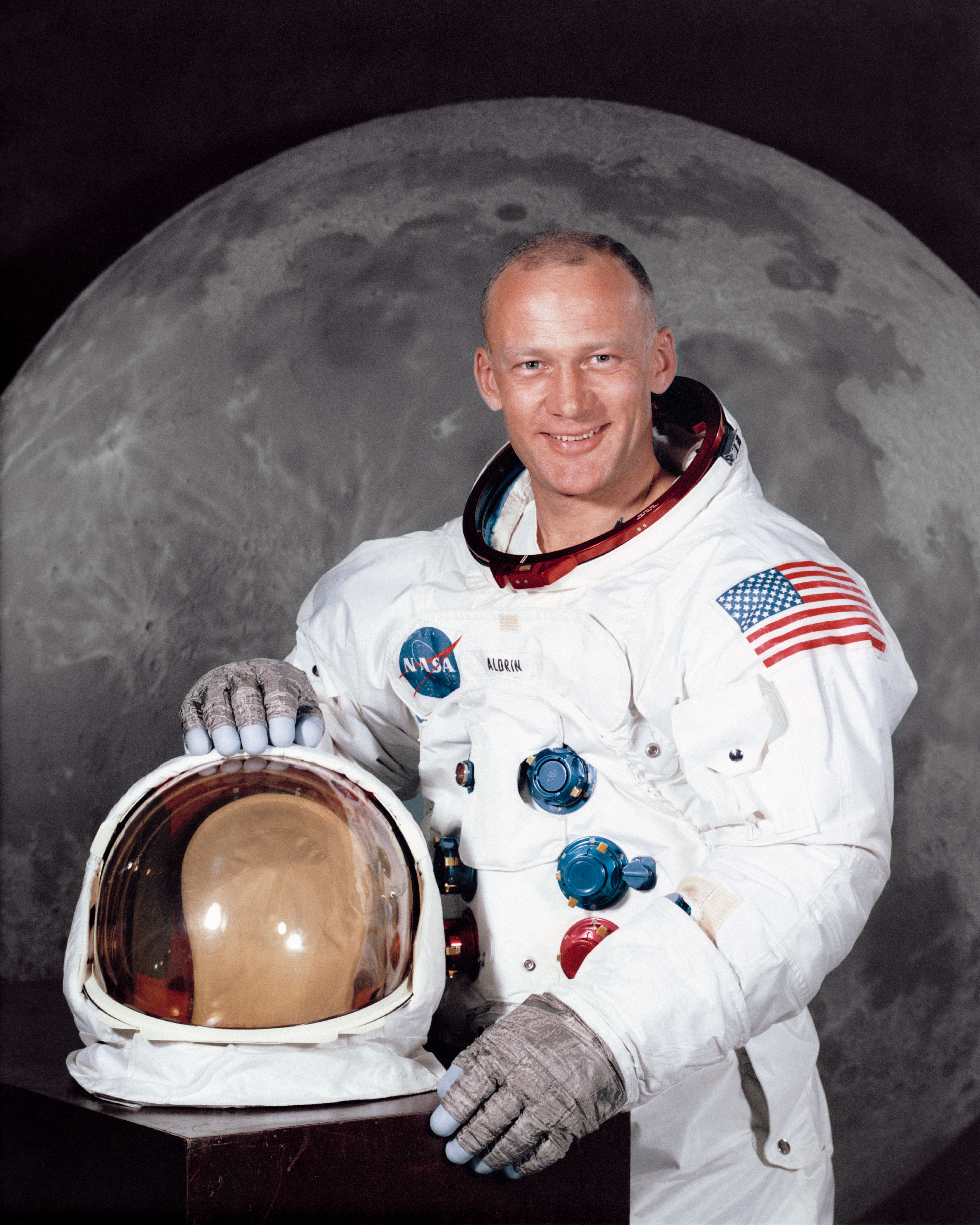 Buzz Aldrin portrait
