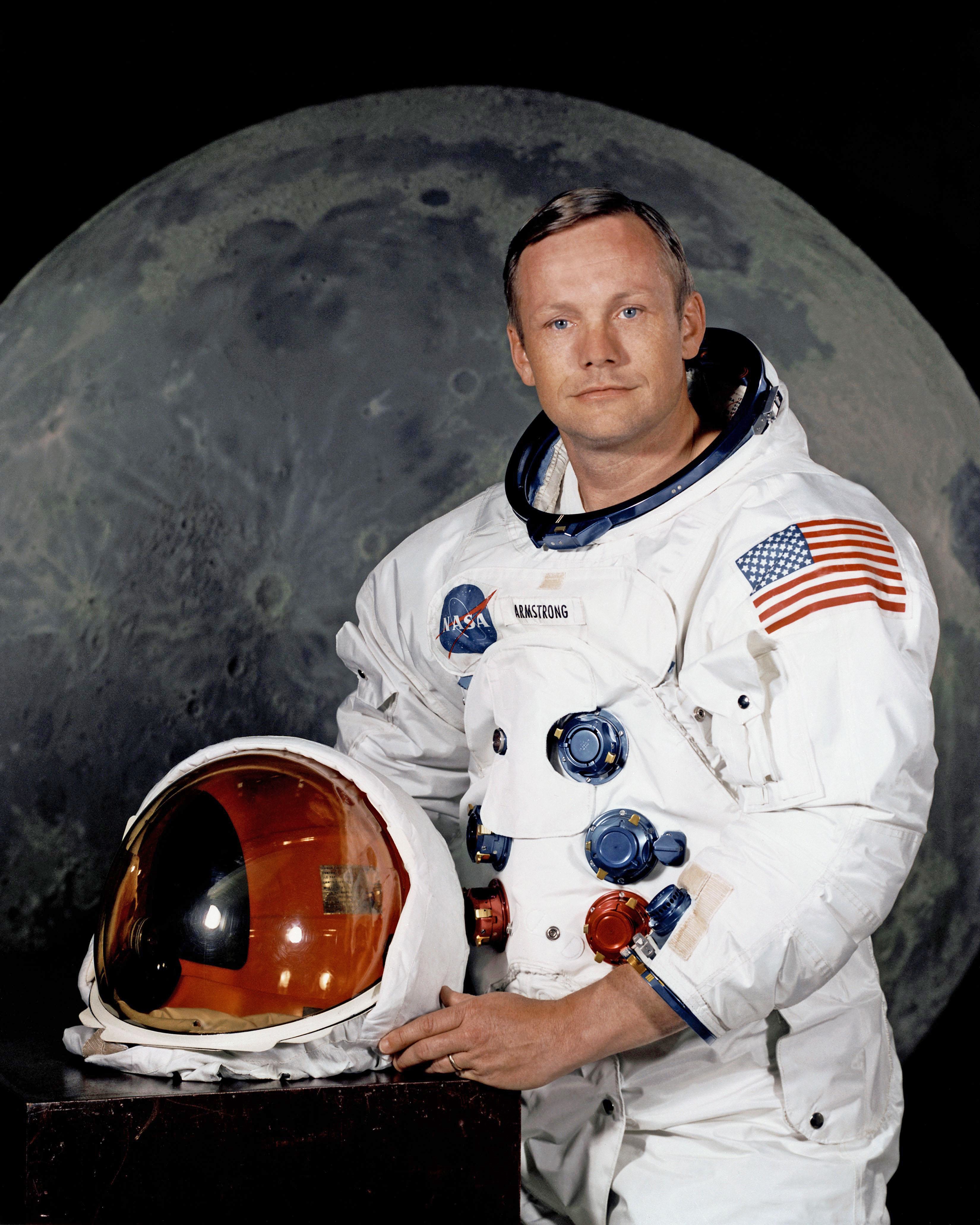 Neil Armstrong portrait