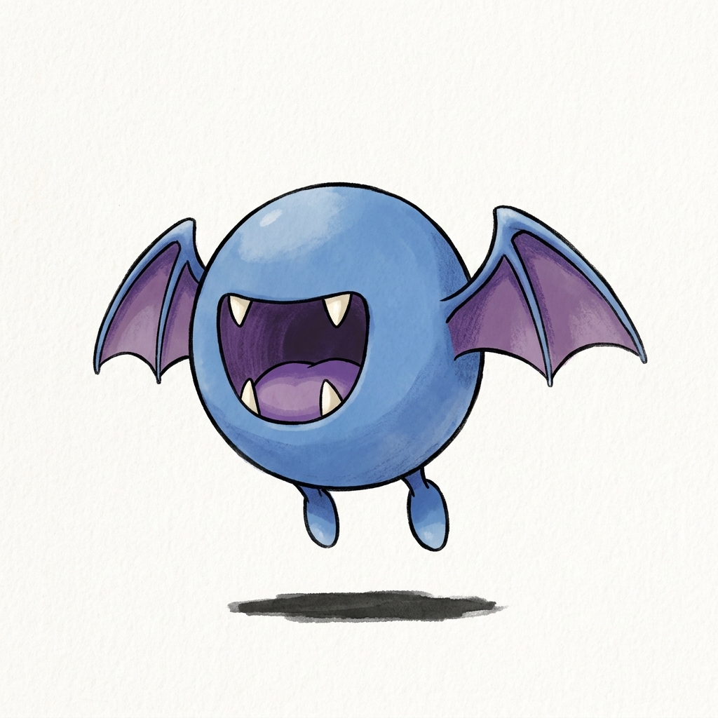 pokemon designs cut: baby zubat