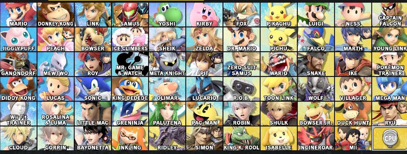 Every Character Sakurai Publicly Confirmed Was Considered But Rejected for Smash