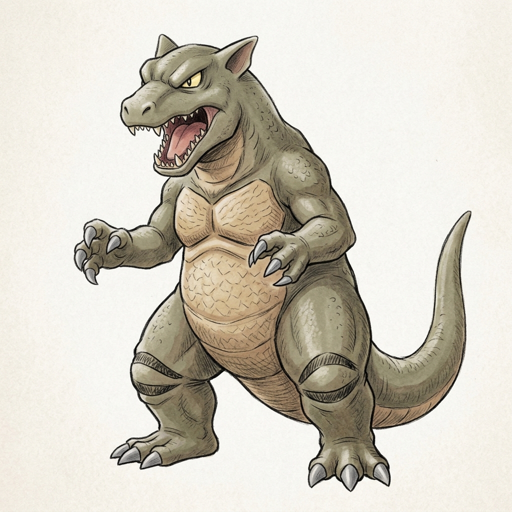 pokemon designs cut: gyaoon