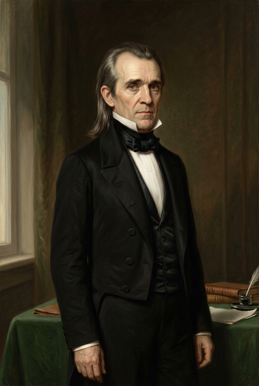 presidents who owned slaves: james polk