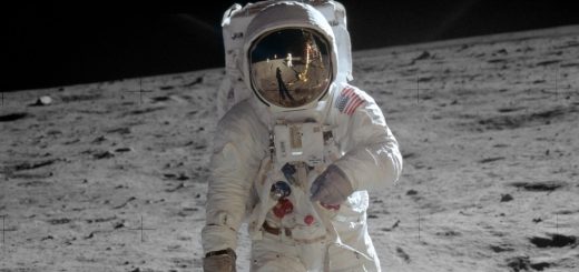 Buzz Aldrin walking on the lunar surface during Apollo 11, July 20, 1969 — featured image for All 12 Men Who Walked on the Moon