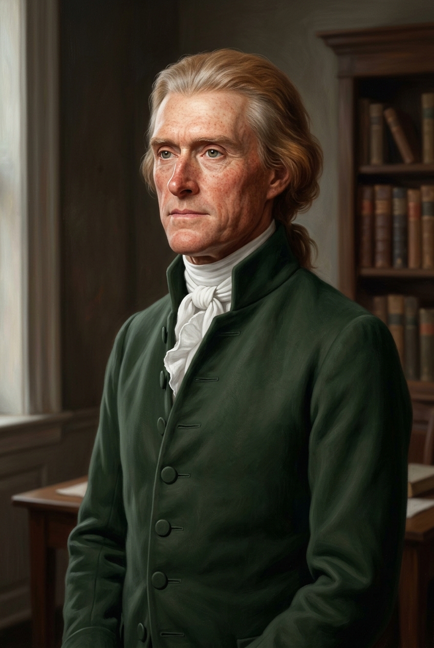 presidents who owned slaves: thomas jefferson