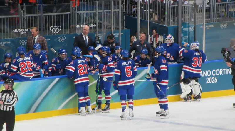Tessa Janecke forward 2026 US Olympic womens hockey team