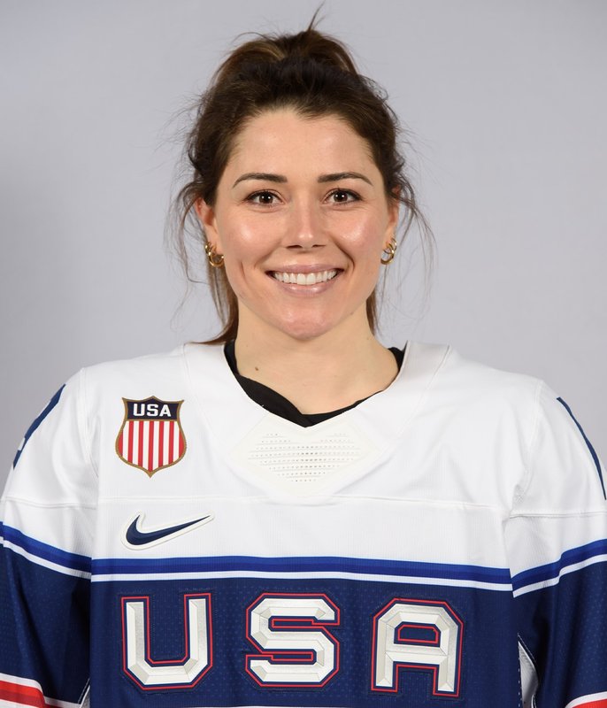 Joy Dunne forward 2026 U.S. Olympic womens hockey team