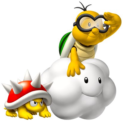 Lakitu and Spinies Assist Trophy in Super Smash Bros. Ultimate