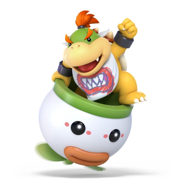 Bowser Jr. in the Koopa Clown Car in Smash 4