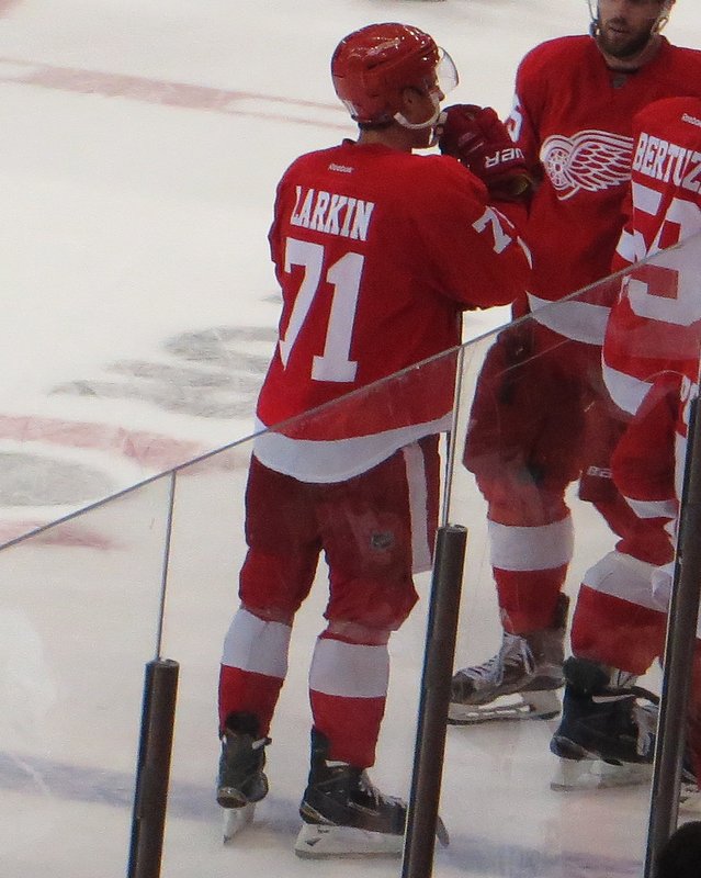 Dylan Larkin forward 2026 US Olympic hockey team