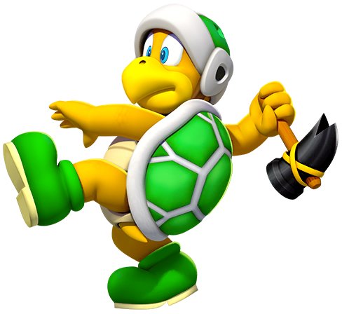 Hammer Bro Assist Trophy in Super Smash Bros. Ultimate