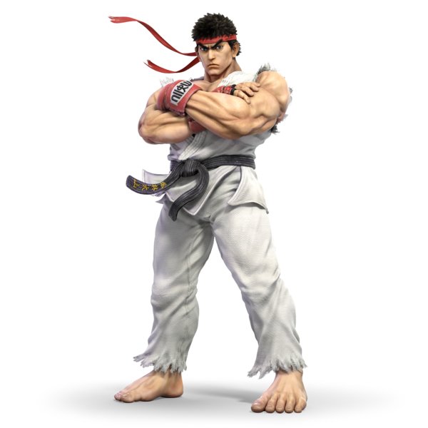 Roy and Ryu in Super Smash Bros. for 3DS/Wii U