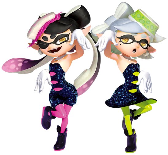 Squid Sisters Assist Trophy in Super Smash Bros. Ultimate