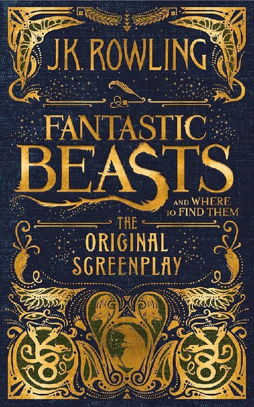 Fantastic Beasts and Where to Find Them - Original Screenplay Cover