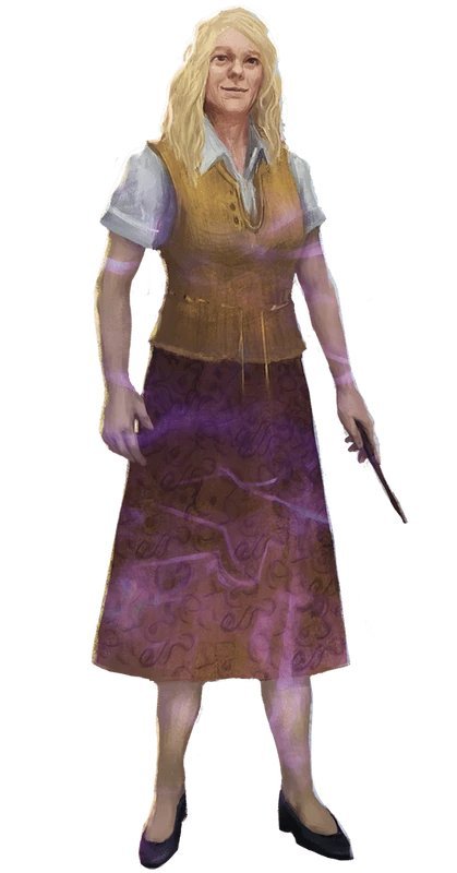 Charity Burbage - Muggle Studies professor at Hogwarts