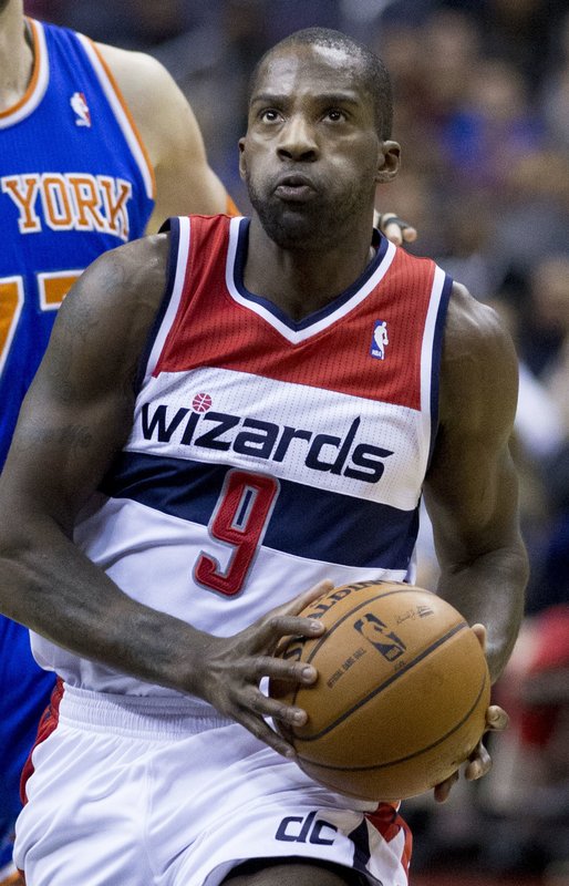 Martell Webster playing for the Washington Wizards