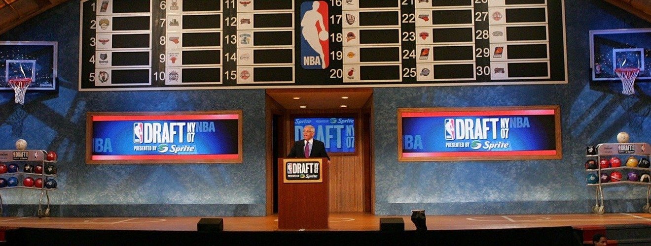 NBA Draft stage 2007 - NBA players drafted straight from high school