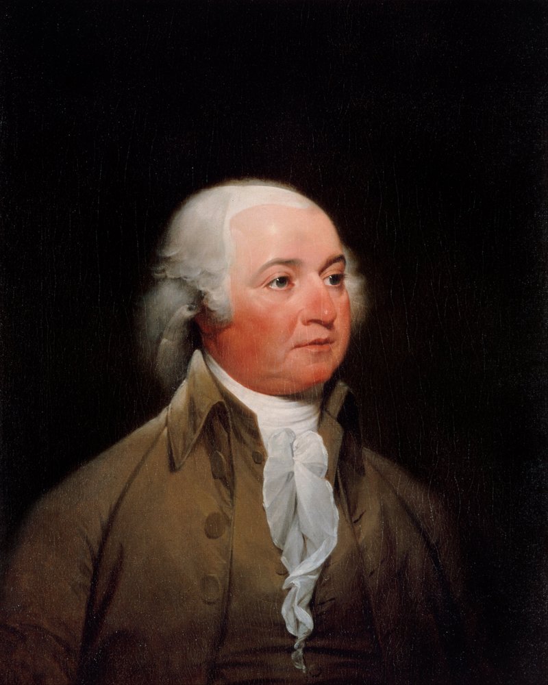 Official White House portrait of John Adams