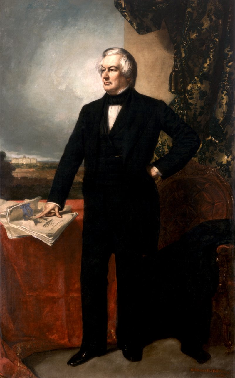 Official White House portrait of Millard Fillmore