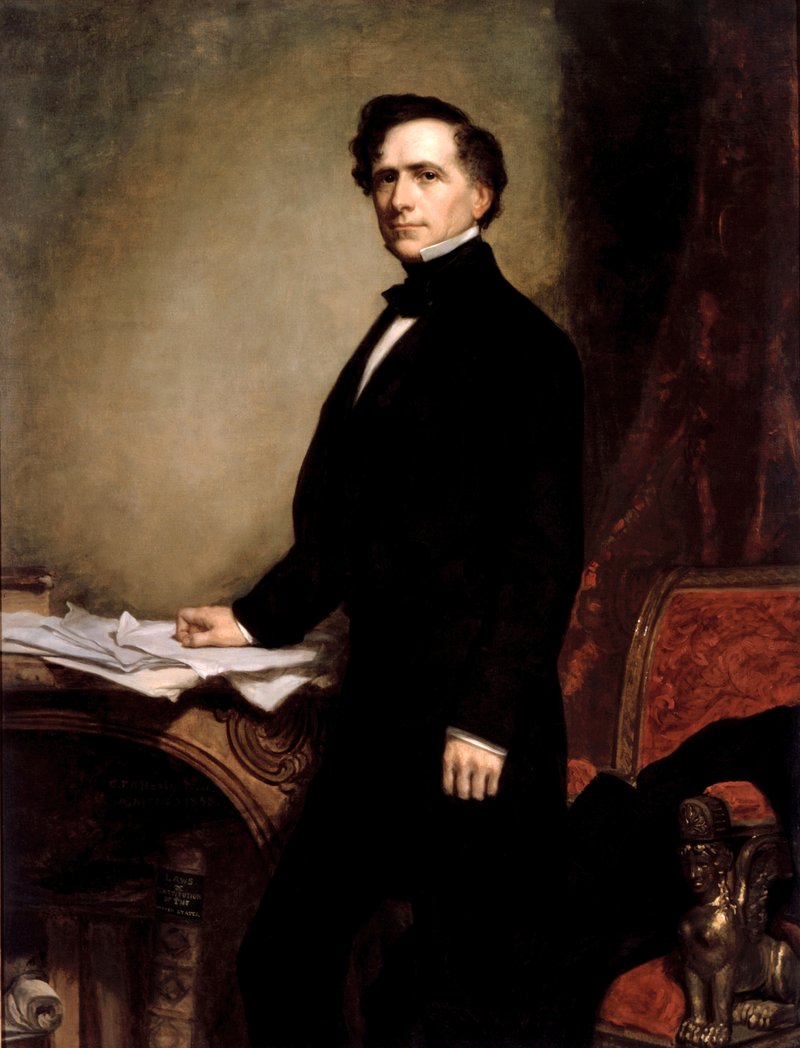 Official White House portrait of Franklin Pierce