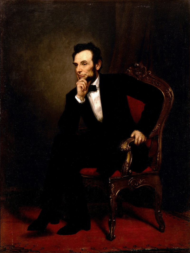 Official White House portrait of Abraham Lincoln