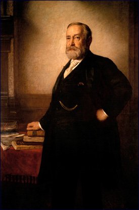 Official White House portrait of Benjamin Harrison