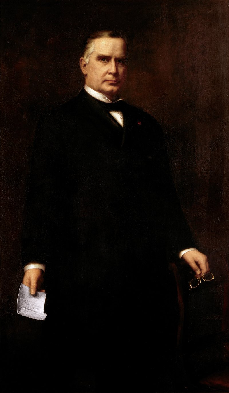 Official White House portrait of William McKinley