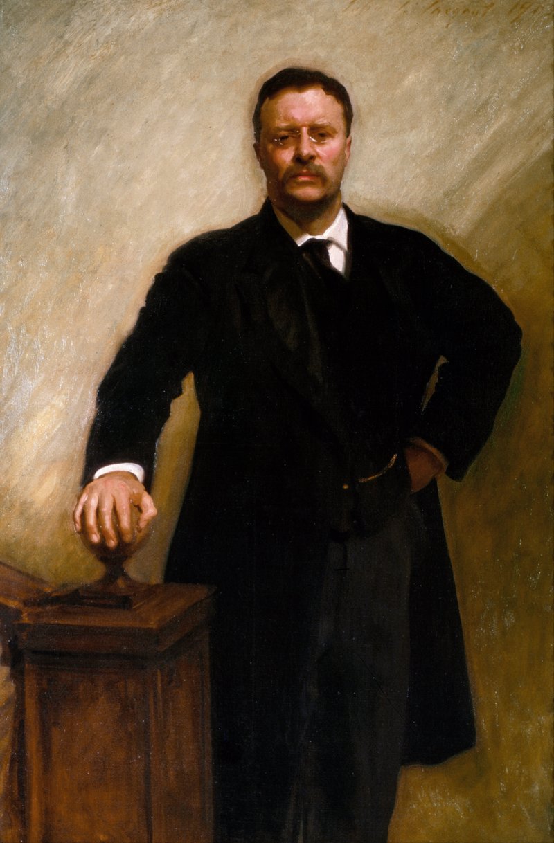 Official White House portrait of Theodore Roosevelt