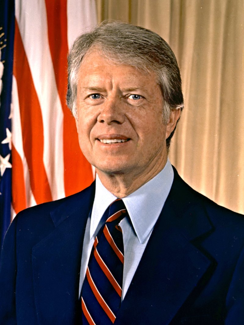 Official White House portrait of Jimmy Carter