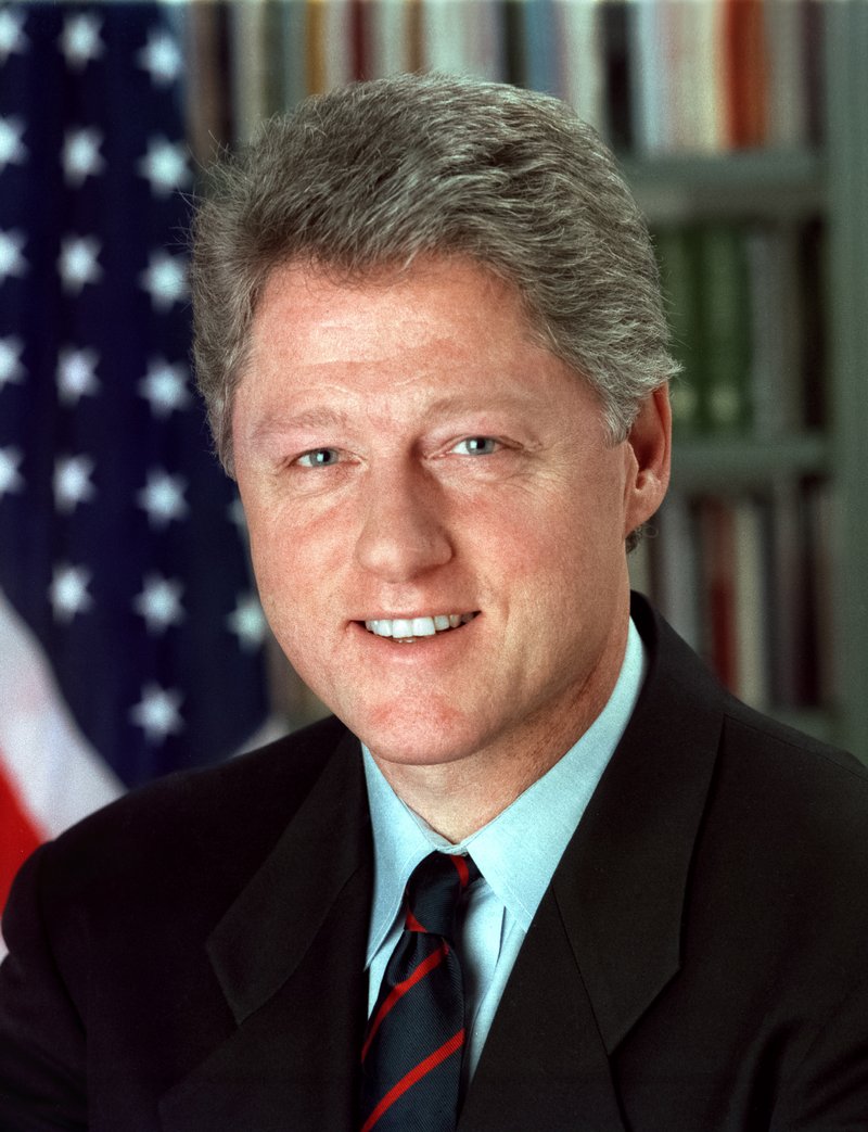 Official White House portrait of Bill Clinton