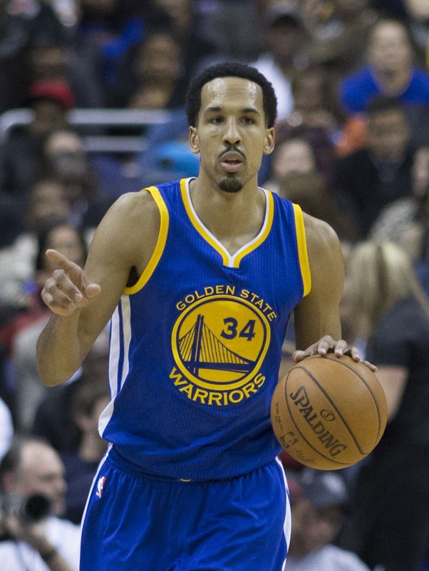 Shaun Livingston playing for the Golden State Warriors