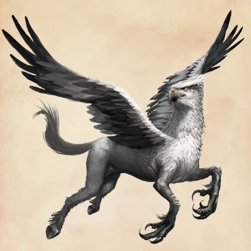 Hippogriff magical creature Harry Potter
