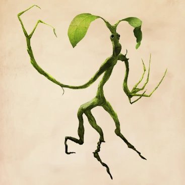 Bowtruckle tree guardian creature Harry Potter