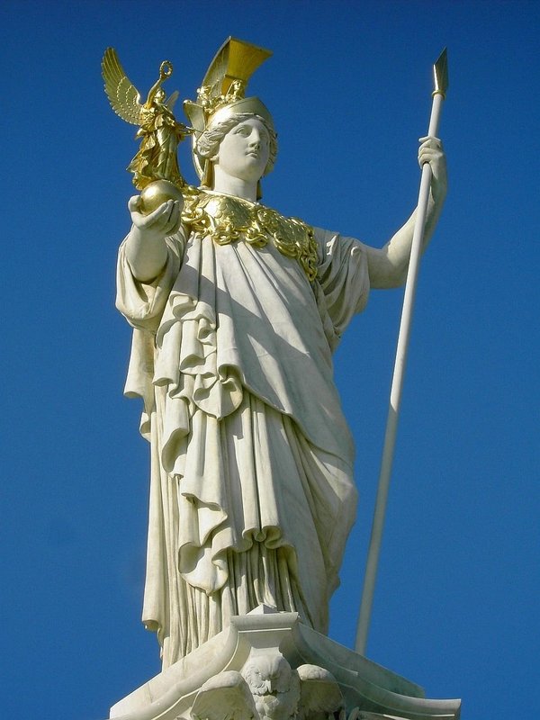 Pallas Athena statue - Greek Mythology