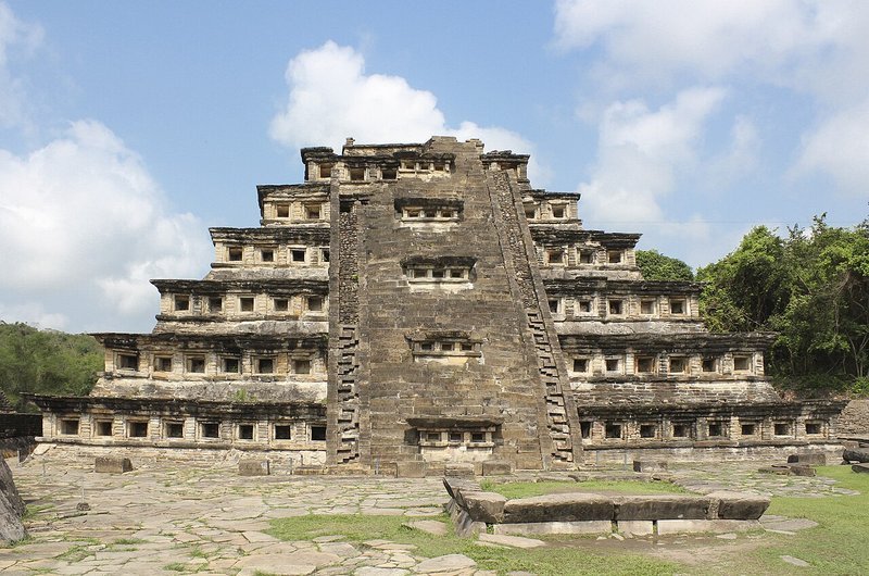 Pyramid of the Niches at El Tajin, Mexico