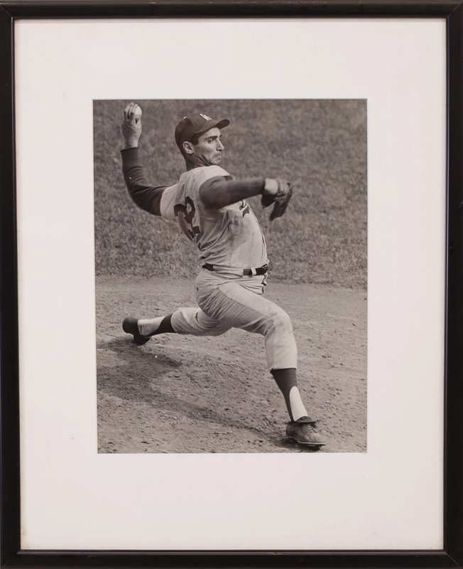 Sandy Koufax, Los Angeles Dodgers pitcher, perfect game 1965