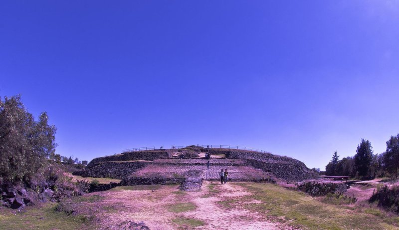 Circular pyramid of Cuicuilco, Mexico City