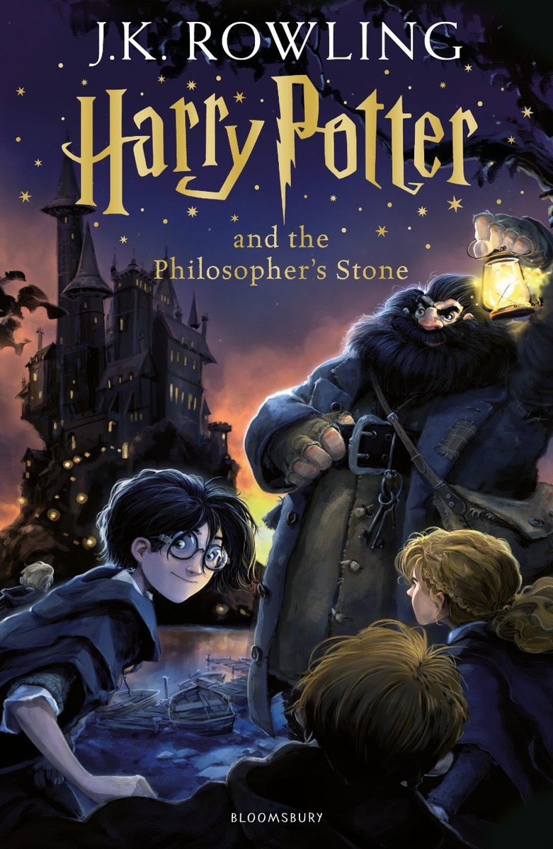 Harry Potter and the Philosopher's Stone book cover