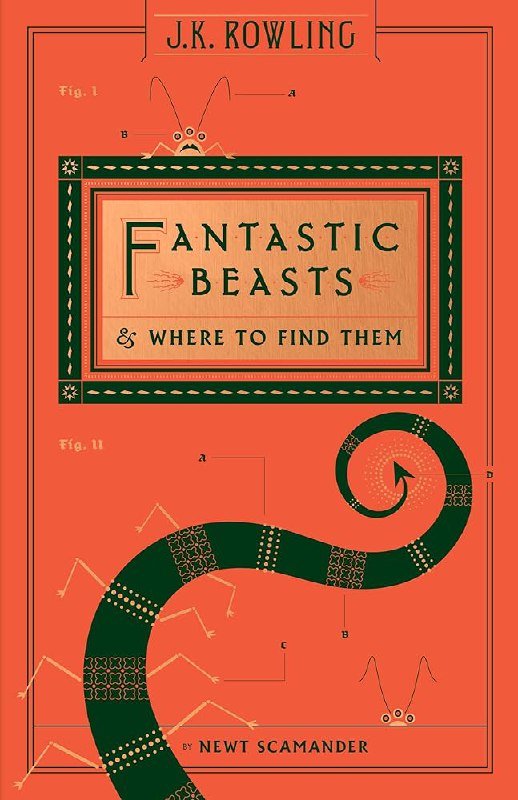 Fantastic Beasts and Where to Find Them book cover