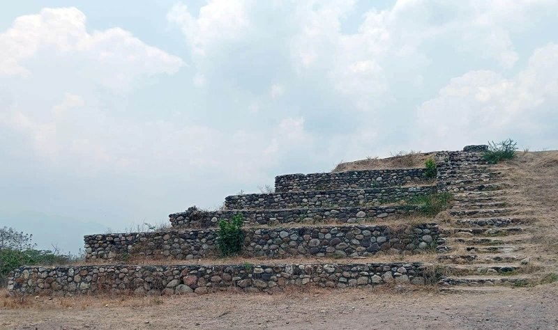 Lenca pyramid ruins, Honduras