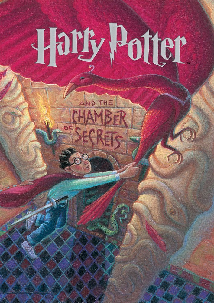 Harry Potter and the Chamber of Secrets book cover