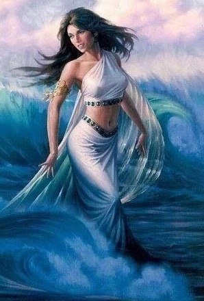 Tethys Titaness goddess of fresh water - Greek Mythology