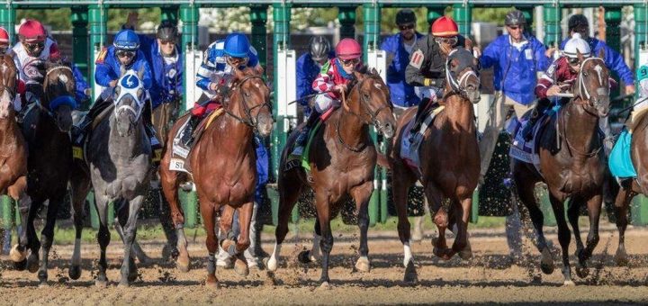 Kentucky Derby starting gate - Triple Crown winners