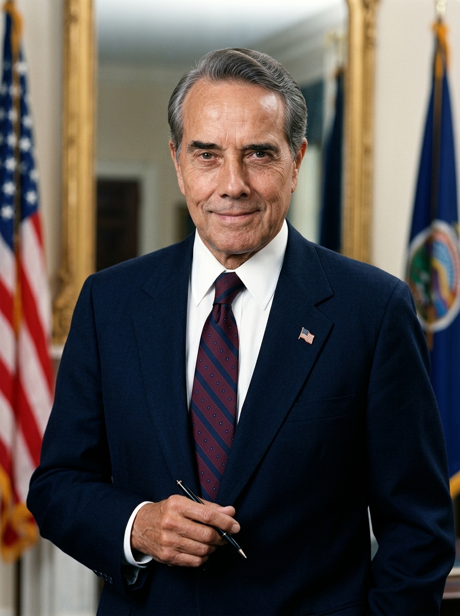 lain in rotunda: bob dole