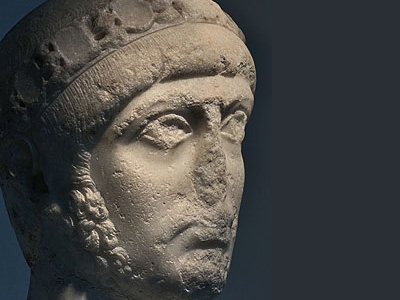 Gratian - Western Roman Emperor 375-383, assassinated at Lyon