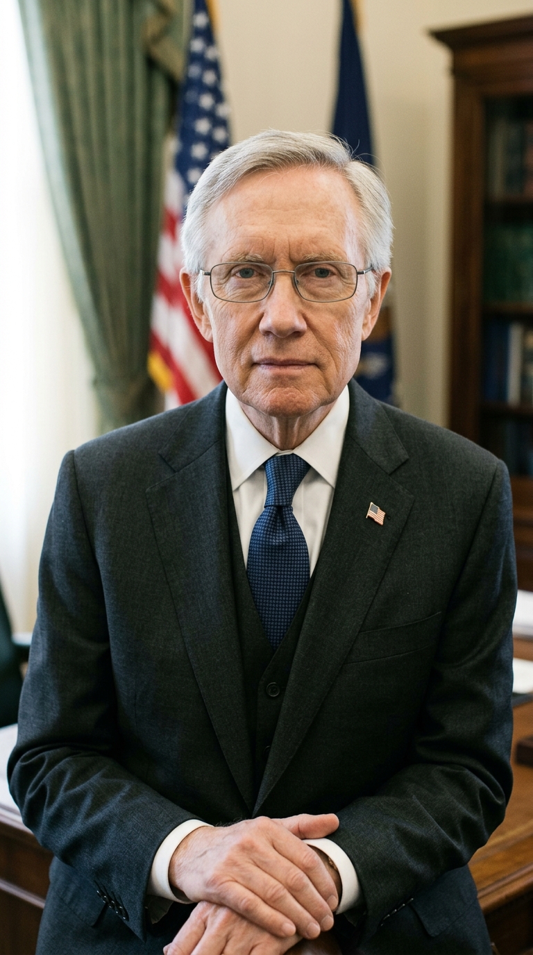 lain in rotunda: harry reid